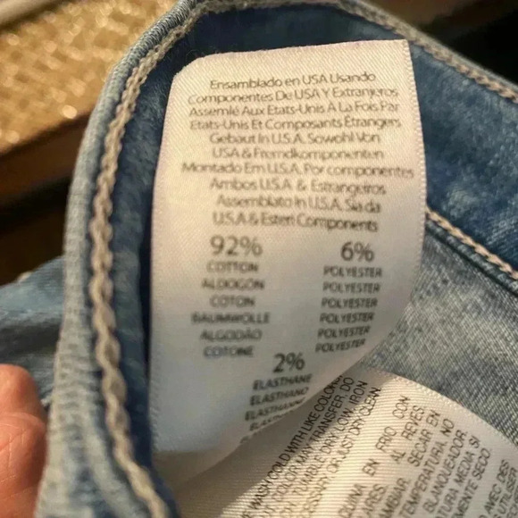 Mother The Swooner Ankle Fray High Rise Skinny Jeans Size 25 - Picture 6 of 8